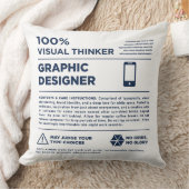 Kean MGC Graphic Design Care Label クッション (ブランケット)