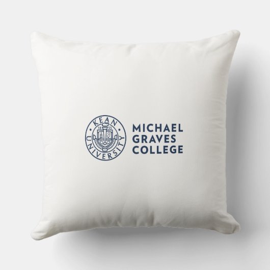 Kean MGC Graphic Design Care Label クッション (裏面)