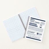 Kean MGC Graphic Design Care Label ノートブック (内部)