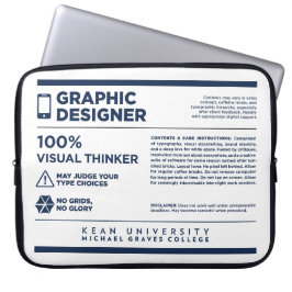 Kean MGC Graphic Design Care Label ラップトップスリーブ
