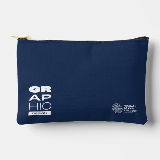 Kean MGC Graphic Design Print Cut Sew Bag アクセサリーポーチ (正面)