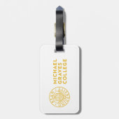 Kean MGC Industrial Design ラゲッジタグ (裏面縦)