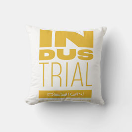 Kean MGC Industrial Design Throw Pillow クッション