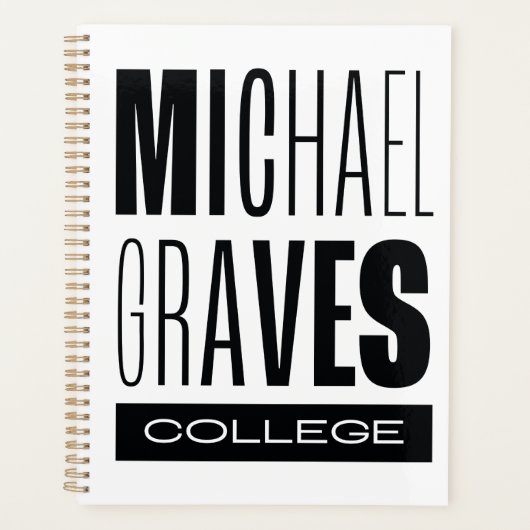 Kean MGC Michael Graves プランナー手帳 (正面)