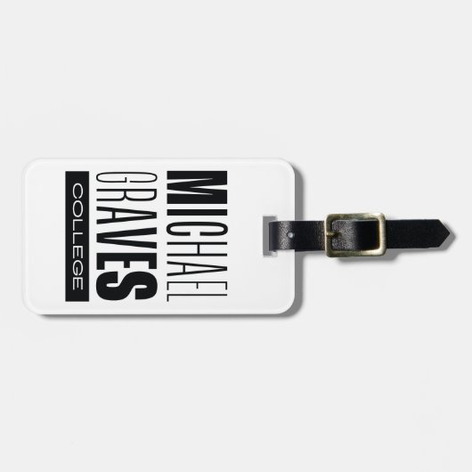 Kean MGC Michael Graves ラゲッジタグ (正面横)