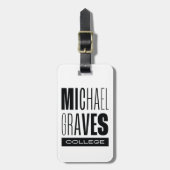 Kean MGC Michael Graves ラゲッジタグ (正面縦)
