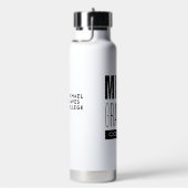 Kean MGC Michael Graves College ウォーターボトル (右面)