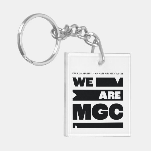 Kean MGC Michael Graves College キーホルダー (正面左)