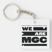 Kean MGC Michael Graves College キーホルダー (正面)
