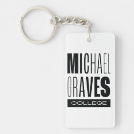 Kean MGC Michael Graves College Acrylic Keychain キーホルダー