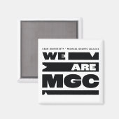 Kean MGC Michael Graves College Magnet マグネット (正面/裏面)