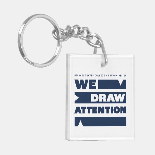 Kean MGC We Draw Attention キーホルダー (正面左)