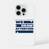 Kean MGC We Draw Attention iPhoneケース (裏面)