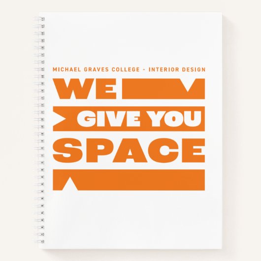 Kean MGC We Give You Space Notebook ノートブック (正面)