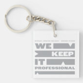 Kean MGC We Keep It Professional キーホルダー (正面)
