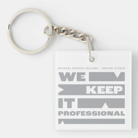 Kean MGC We Keep It Professional キーホルダー (正面)