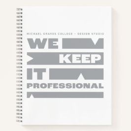 Kean MGC We Keep It Professional Notebook ノートブック