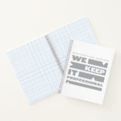 Kean MGC We Keep It Professional Notebook ノートブック (内部)