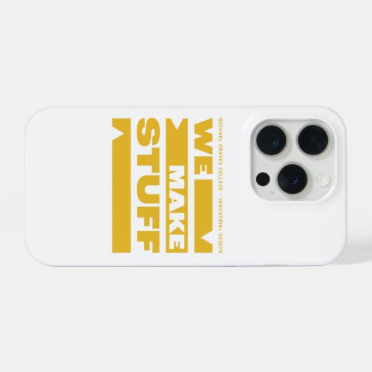 Kean MGC We Make Stuff iPhoneケース (裏面横)