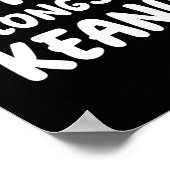 Keanu – 私のハートはKeanuに属する – 愛 ポスター (角)