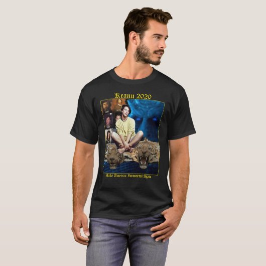 Keanu 2020年 tシャツ (正面フル)