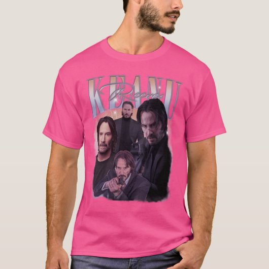 Keanu Reeves Bootlegヴィンテージキッズ Tシャツ (正面)