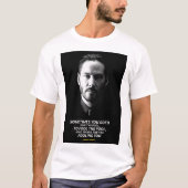 Keanu Reeves quotes T-Shirt Tシャツ (正面)