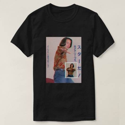KeanU ReEves Tシャツ (デザイン正面)