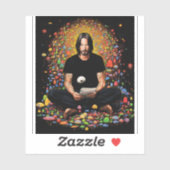 Keanu Reeves Zen Meditation シール (シート)