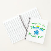 Keap Our Sea Plastic Free Climate Change海 ノートブック (内部)