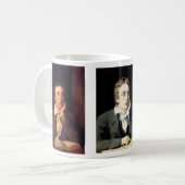 keats、keats、keats コーヒーマグカップ (正面左)