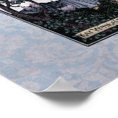 Keats "La Belle Dame"アートビクトリアン詩17x22 ポスター (角)