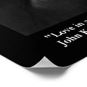 Keats Love/Hut引用文オンコレクタブルアートポスター ポスター (角)