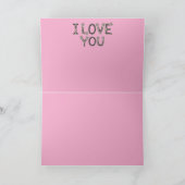 Keats Valentine's Day Card 3 シーズンカード (内部)