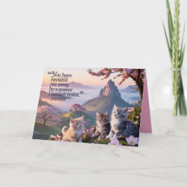 Keats Valentine's Day Card 4 シーズンカード