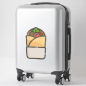 Kebab Sticker – Fun Street‑Food Illustration シール (スーツケース)