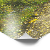 Keblerの秋の色と《植物》アスペンの道路 フォトプリント (角)