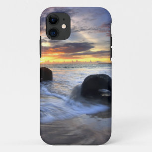 Kedongananのビーチの日没 iPhone 11 ケース