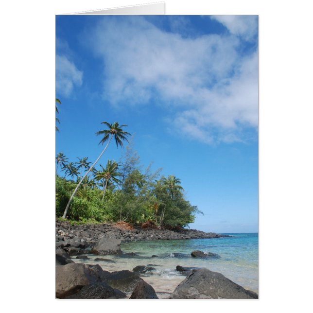 Ke'eのビーチ、Kaua'i (正面)