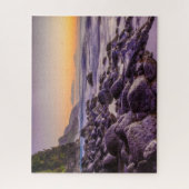 Ke'eビーチアットサンライズ，カウアイ，ハワイ ジグソーパズル (縦)