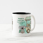 keeip kohala -引用文 ツートーンマグカップ (正面右)