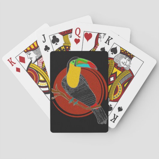 Keel-Billed Toucan Classic Playing Cards トランプ (裏面)