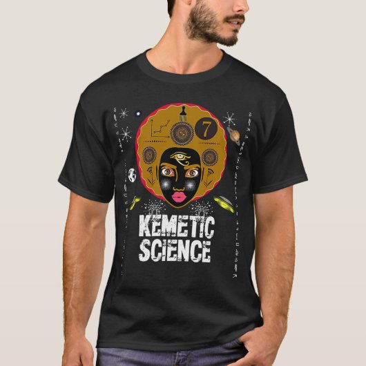 Keemic Science真のロイヤリティファラオのピラミッドSph Tシャツ (正面)