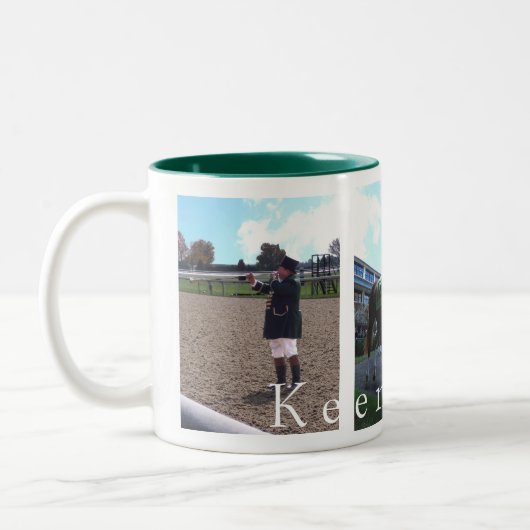 Keenelandのコーヒー・マグ ツートーンマグカップ (左)