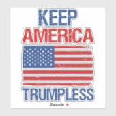 Keep America Trumpless III シール (シート)