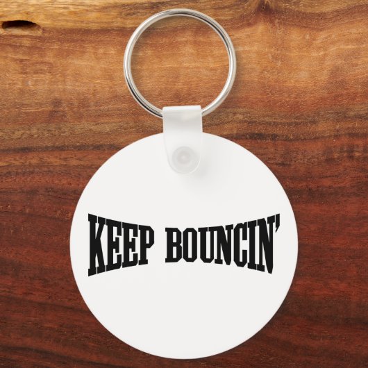 Keep Bouncin' キーホルダー (正面)