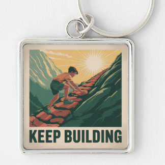 Keep Building キーホルダー