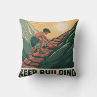Keep Building クッション