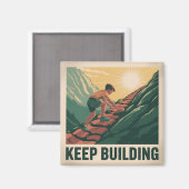 Keep Building マグネット (正面/裏面)