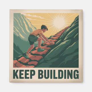 Keep Building マグネット